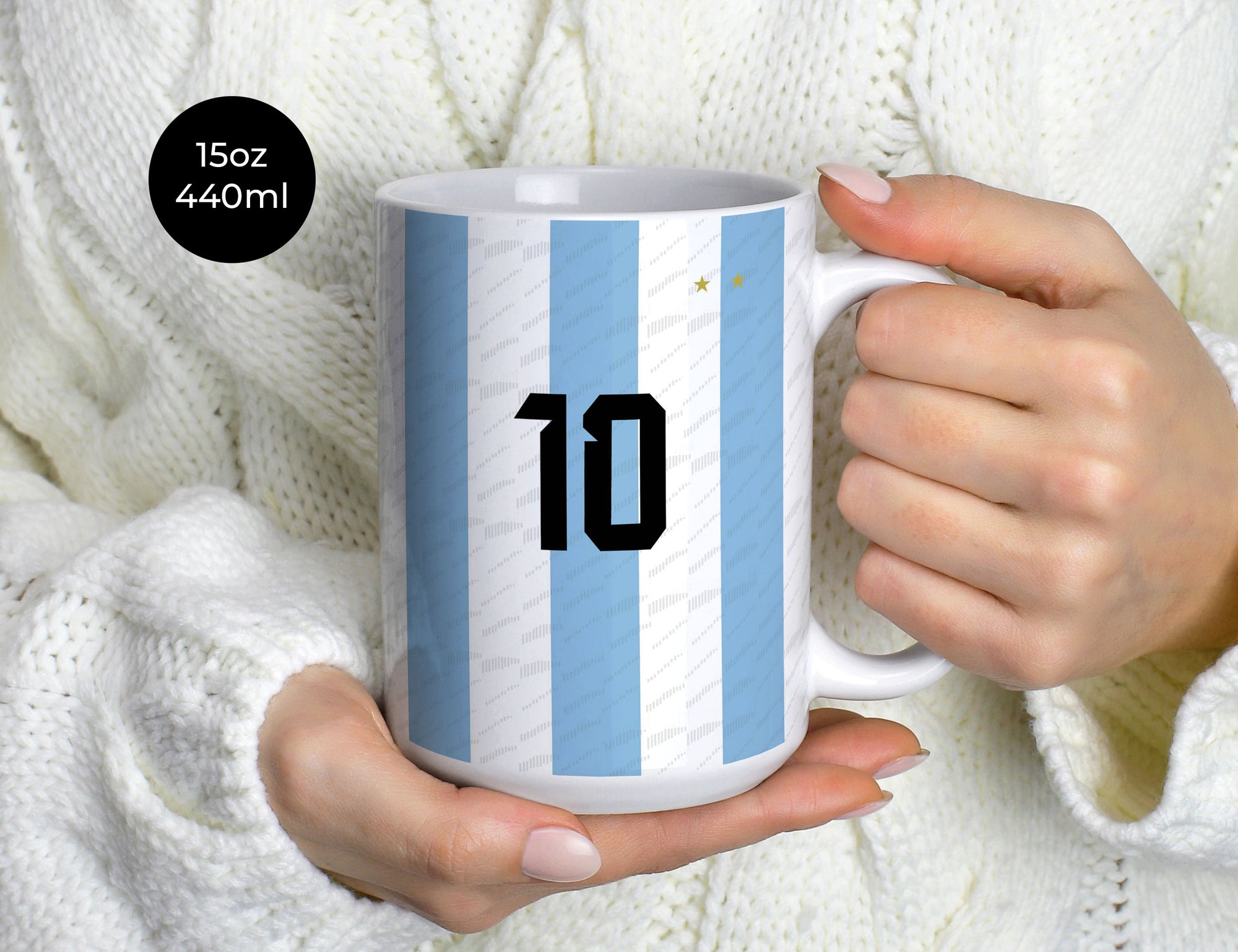 Argentina La Albiceleste 2022 World Cup Home Kit Mug