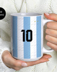 Argentina La Albiceleste 2022 World Cup Home Kit Mug