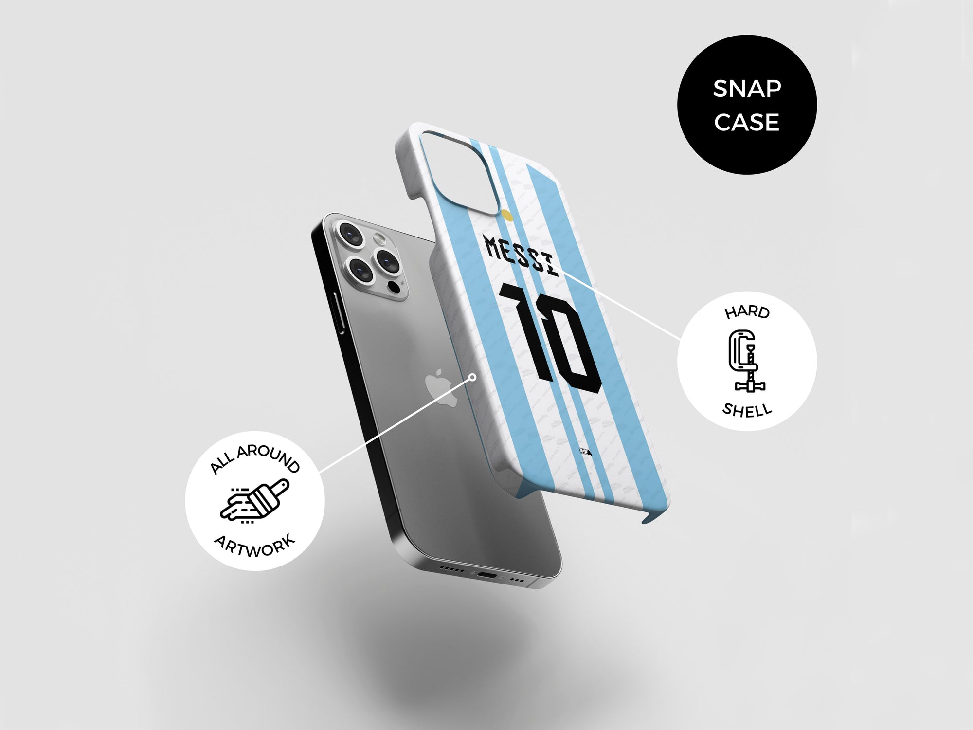 Argentina La Albiceleste 2022 World Cup Home Kit Phone Case