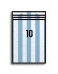 Argentina La Albiceleste 2022 World Cup Home Kit Print