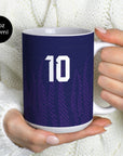 Argentina La Albiceleste 2022 World Cup Away Kit Mug