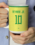 Brasil A Canarinha 2022 World Cup Home Kit Mug