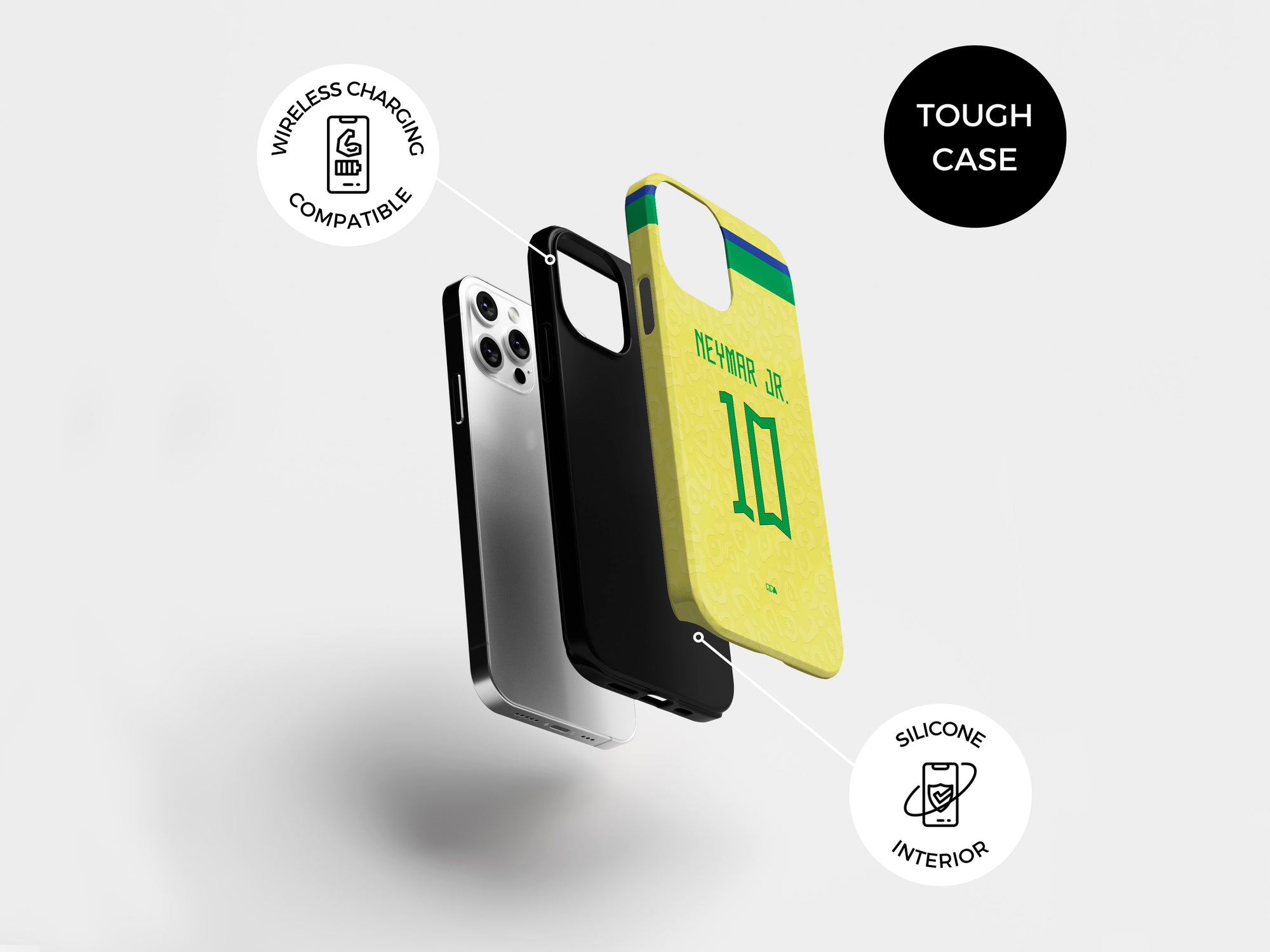 Brasil A Canarinha 2022 World Cup Home Kit Phone Case