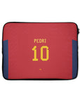 Spain La Roja 2022 World Cup Home Kit Laptop Sleeve