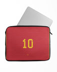 Spain La Roja 2022 World Cup Home Kit Laptop Sleeve