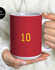 Spain La Roja 2022 World Cup Home Kit Mug