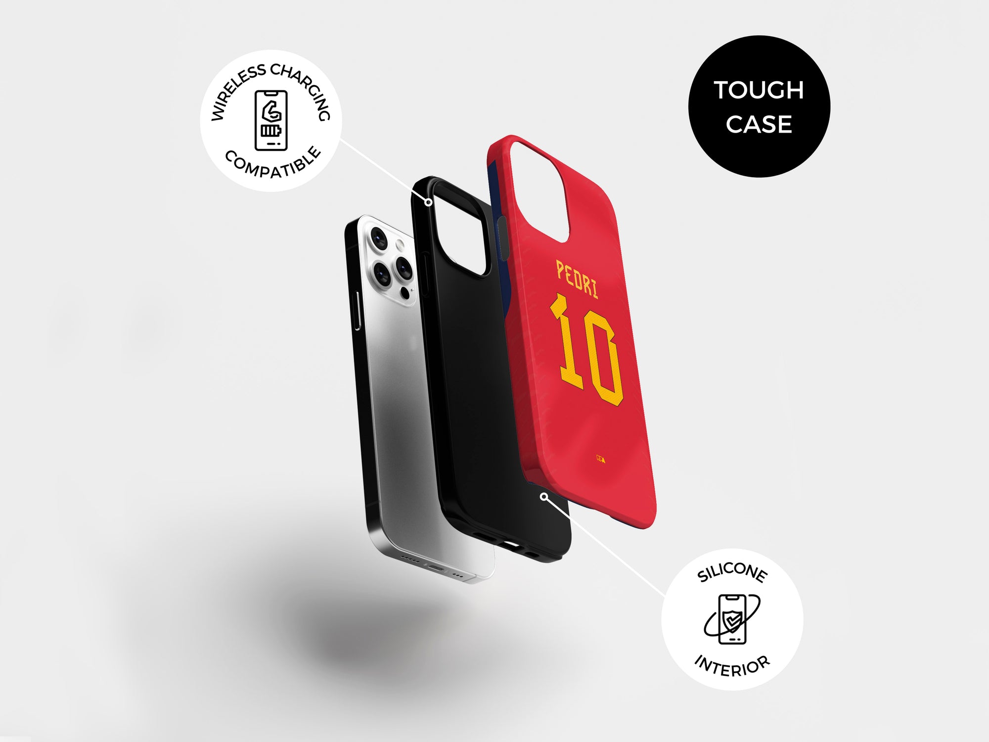 Spain La Roja 2022 World Cup Home Kit Phone Case