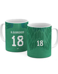 Mexico El Tri 2022 World Cup Home Kit Mug