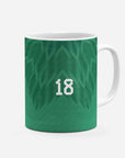 Mexico El Tri 2022 World Cup Home Kit Mug