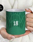 Mexico El Tri 2022 World Cup Home Kit Mug