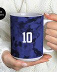 USA Red, White and Blue 2022 World Cup Away Kit Mug