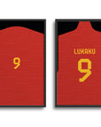 Belgium Red Devils 2022 World Cup Home Kit Print