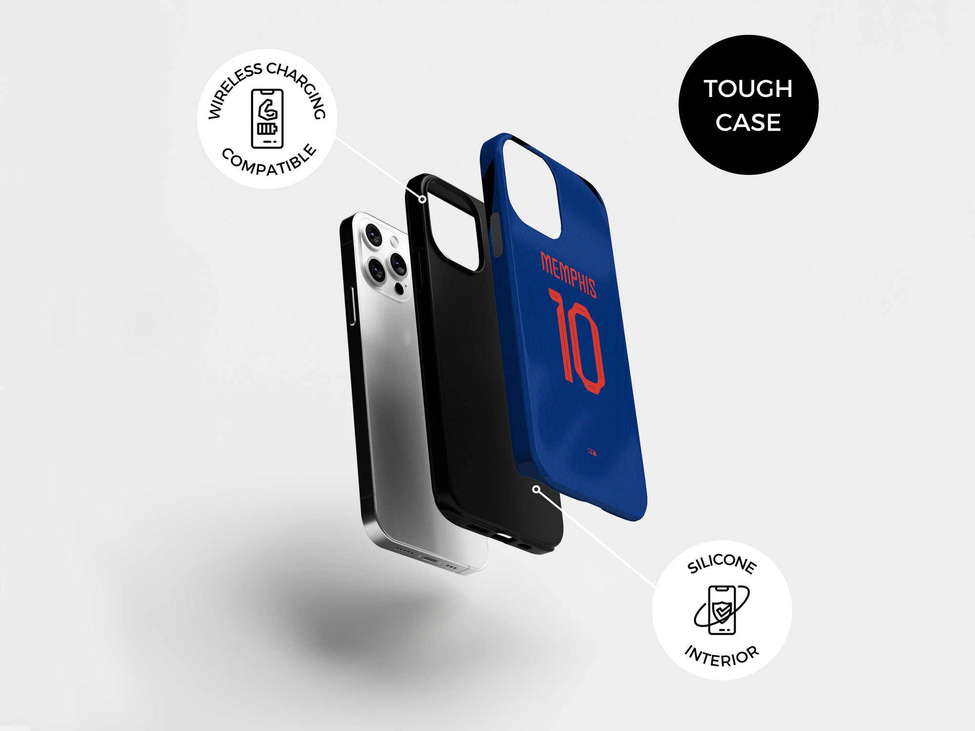 The Nerderlands Oranje 2022 World Cup Away Kit Phone Case