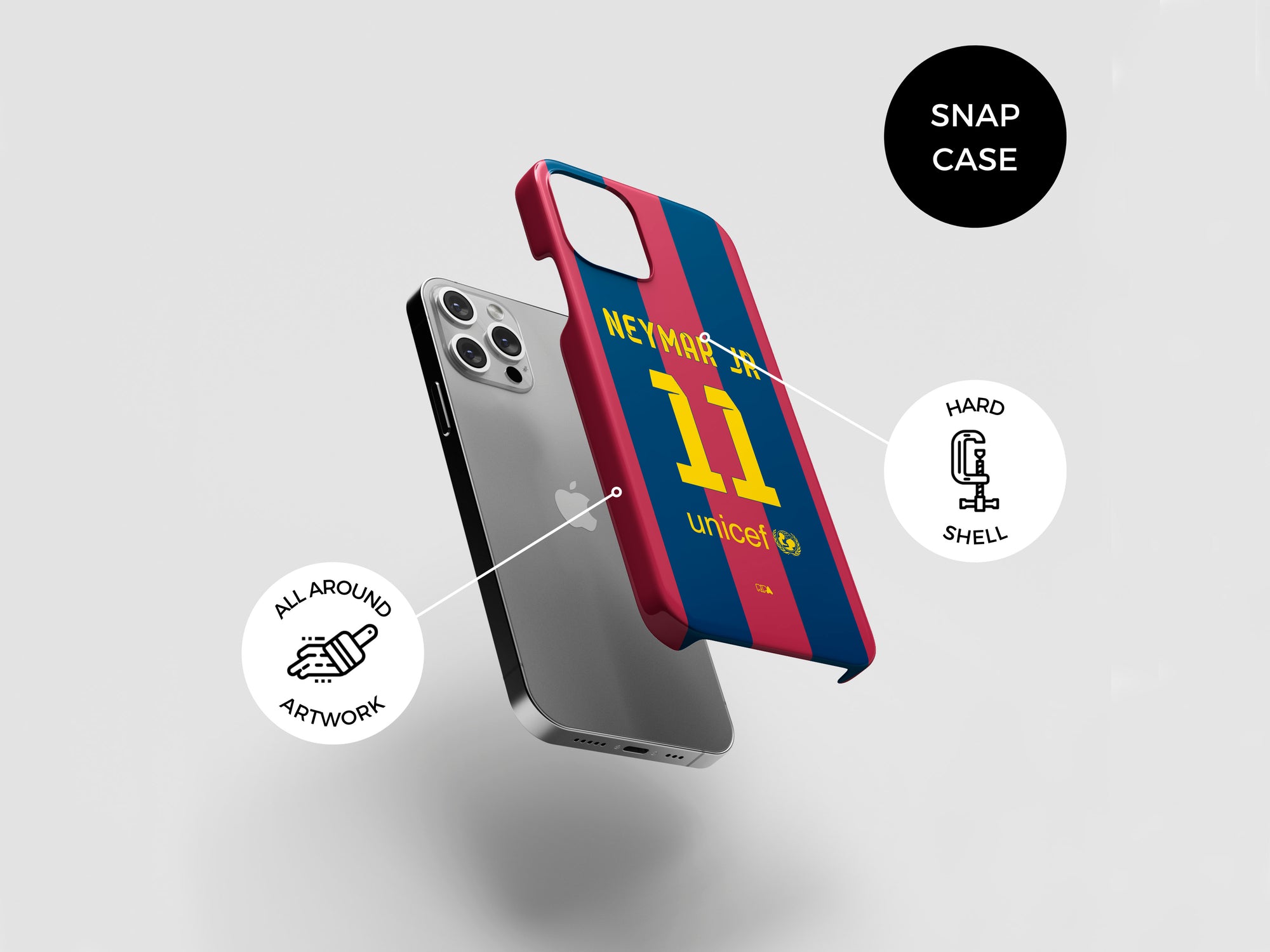 Barcelona Culés 2014-15 Home Kit Phone Case