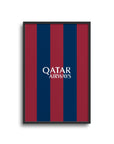 Barcelona Culés 2014-15 Home Kit Print