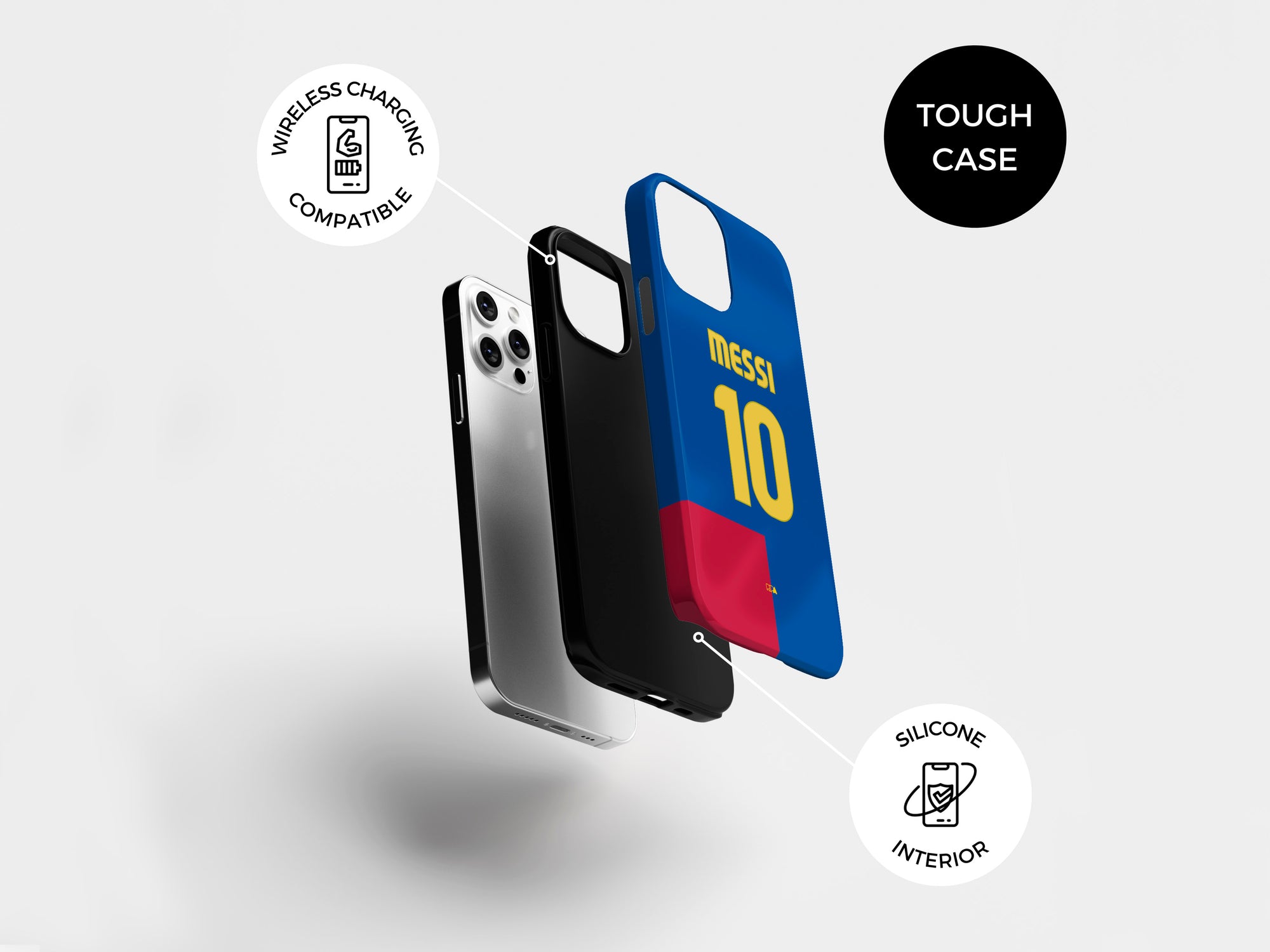 Barcelona Culés 2008-09 Home Kit Phone Case