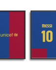 Barcelona Culés 2008-09 Home Kit Print