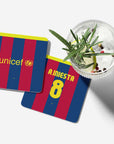 Barcelona Club 2010-11 Home Kit Coaster