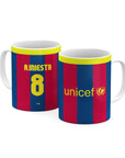 Barcelona Culés 2010-11 Home Kit Mug