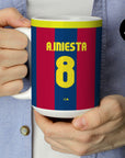 Barcelona Culés 2010-11 Home Kit Mug