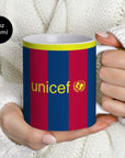 Barcelona Culés 2010-11 Home Kit Mug