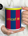 Barcelona Culés 2010-11 Home Kit Mug