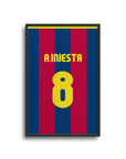 Barcelona Culés 2010-11 Home Kit Print