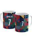 Portugal A Seleção 2022 World Cup Prematch Kit Mug