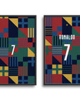 Portugal A Seleção 2022 World Cup Prematch Kit Print