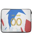 France Les Bleus 2022 World Cup Prematch Kit Laptop Sleeve