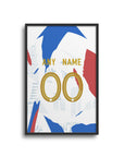 France Les Bleus 2022 World Cup Prematch Kit Print