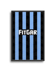 Inter Nerazzurri 1991-92 Home Kit Print