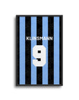 Inter Nerazzurri 1991-92 Home Kit Print