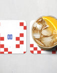 Croatia Nation 2022 World Cup Home Kit Coaster