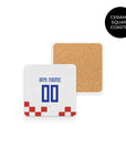 Croatia Nation 2022 World Cup Home Kit Coaster