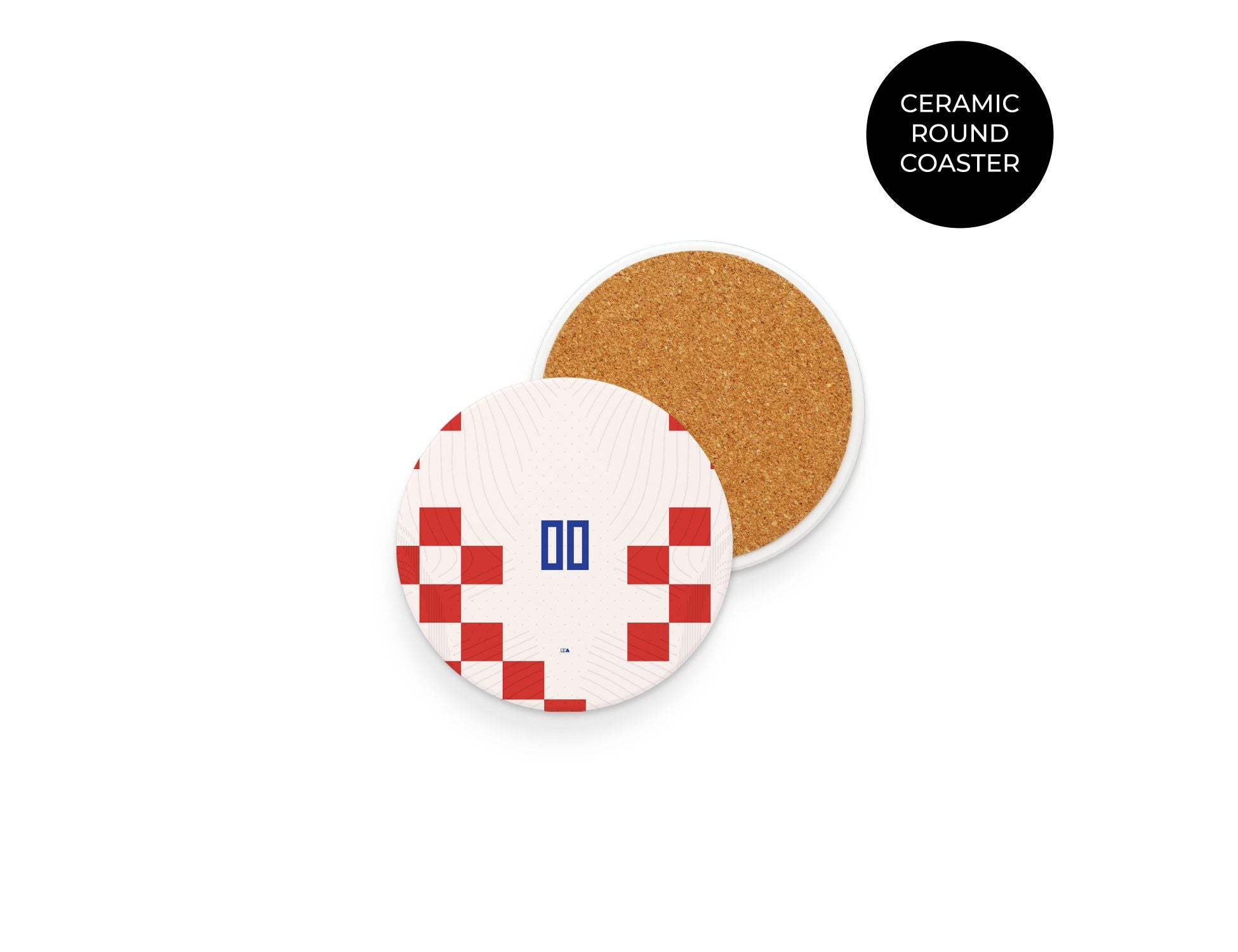 Croatia Nation 2022 World Cup Home Kit Coaster