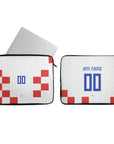 Croatia the Vatreni 2022 World Cup Home Kit Laptop Sleeve