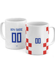 Croatia the Vatreni 2022 World Cup Home Kit Mug