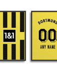 Dortmund BVB 2022-23 Home Kit Print