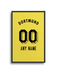 Dortmund BVB 2022-23 Home Kit Print