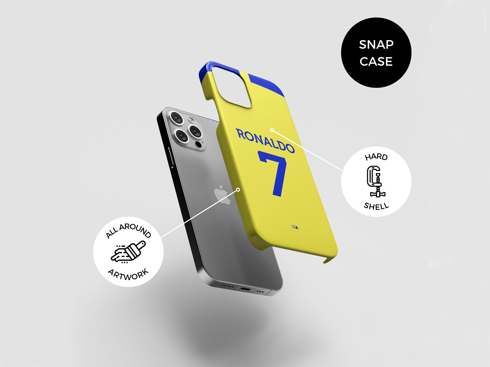 Nassr Al-Aalami 2022-23 Home Kit Phone Case