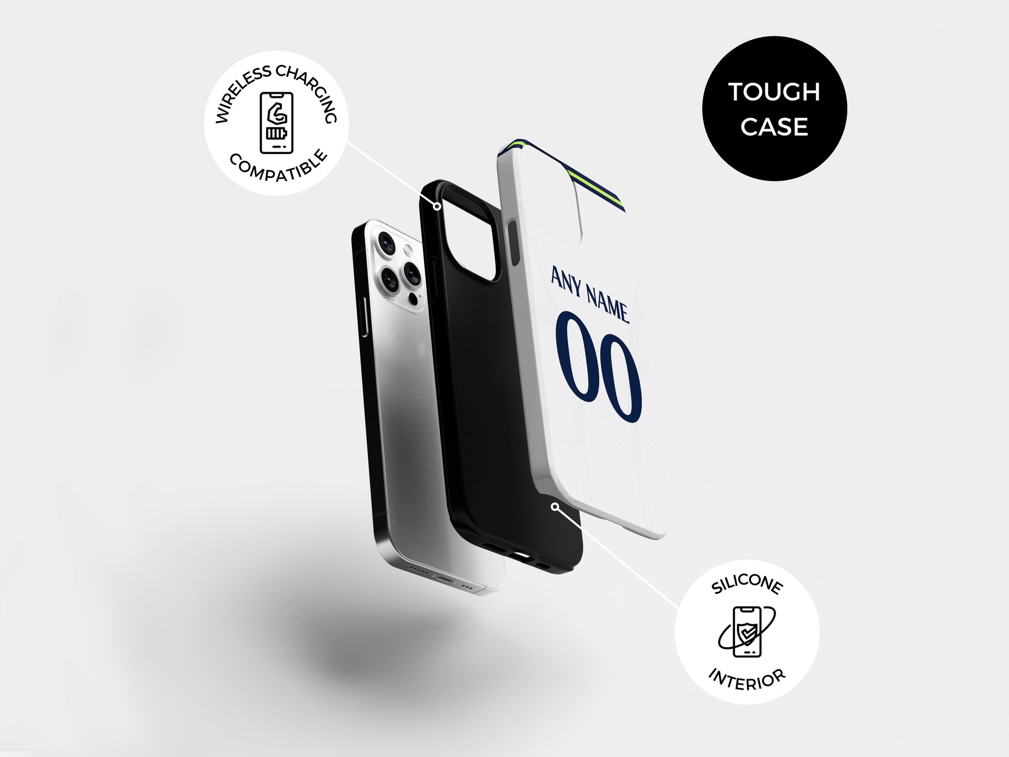 London Lilywhites The Lilywhites 2022-23 Home Kit Phone Case