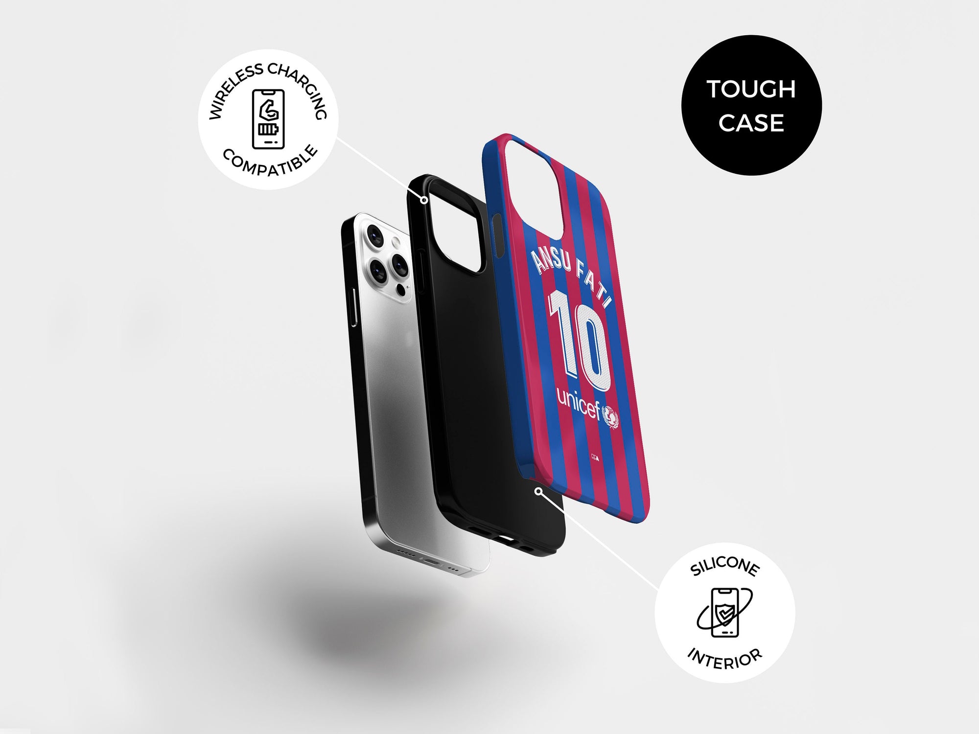 Barcelona Culés 2021-22 Home Kit Phone Case