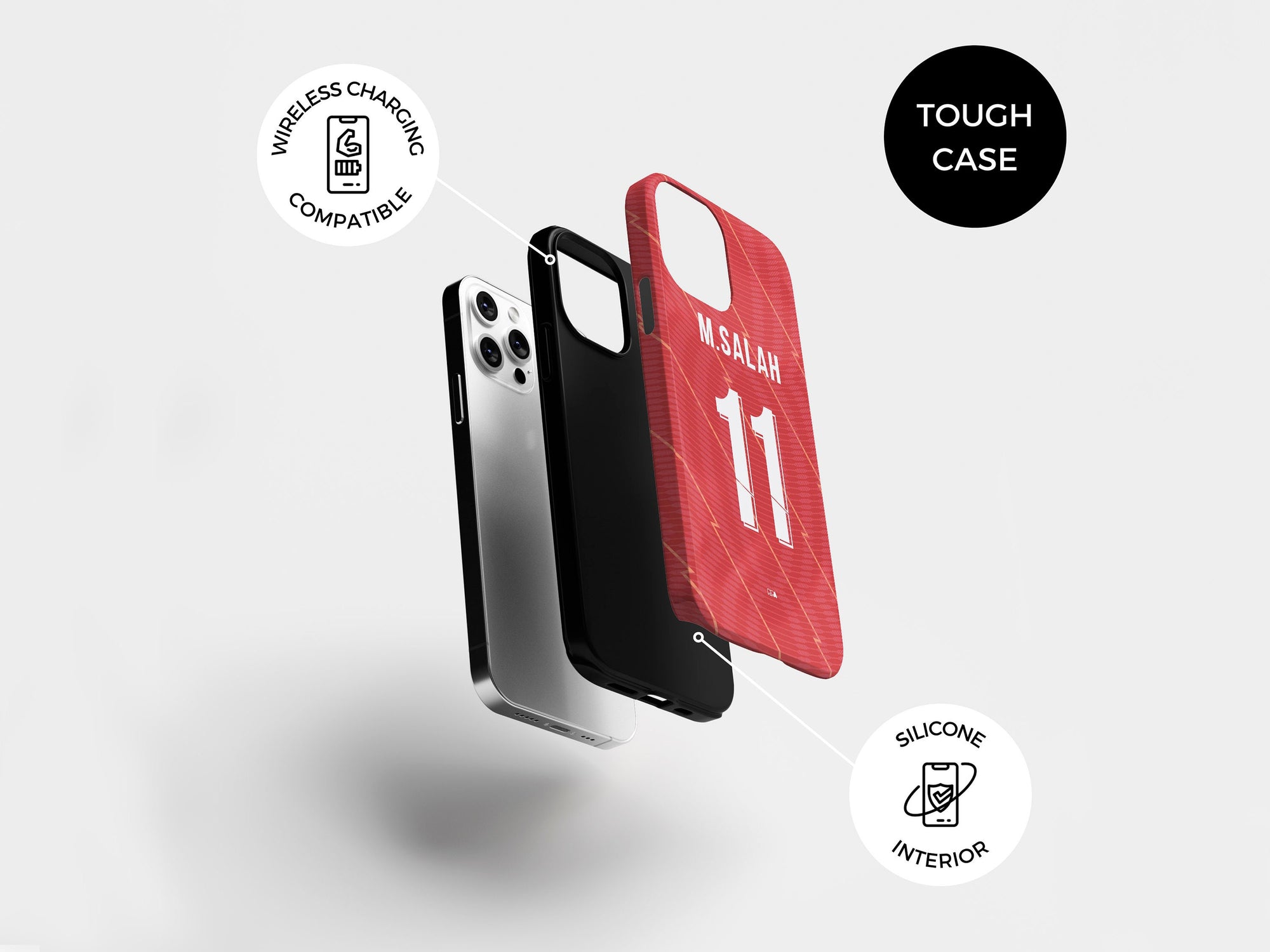 Liverpool Reds 2021-22 Home Kit Phone Case