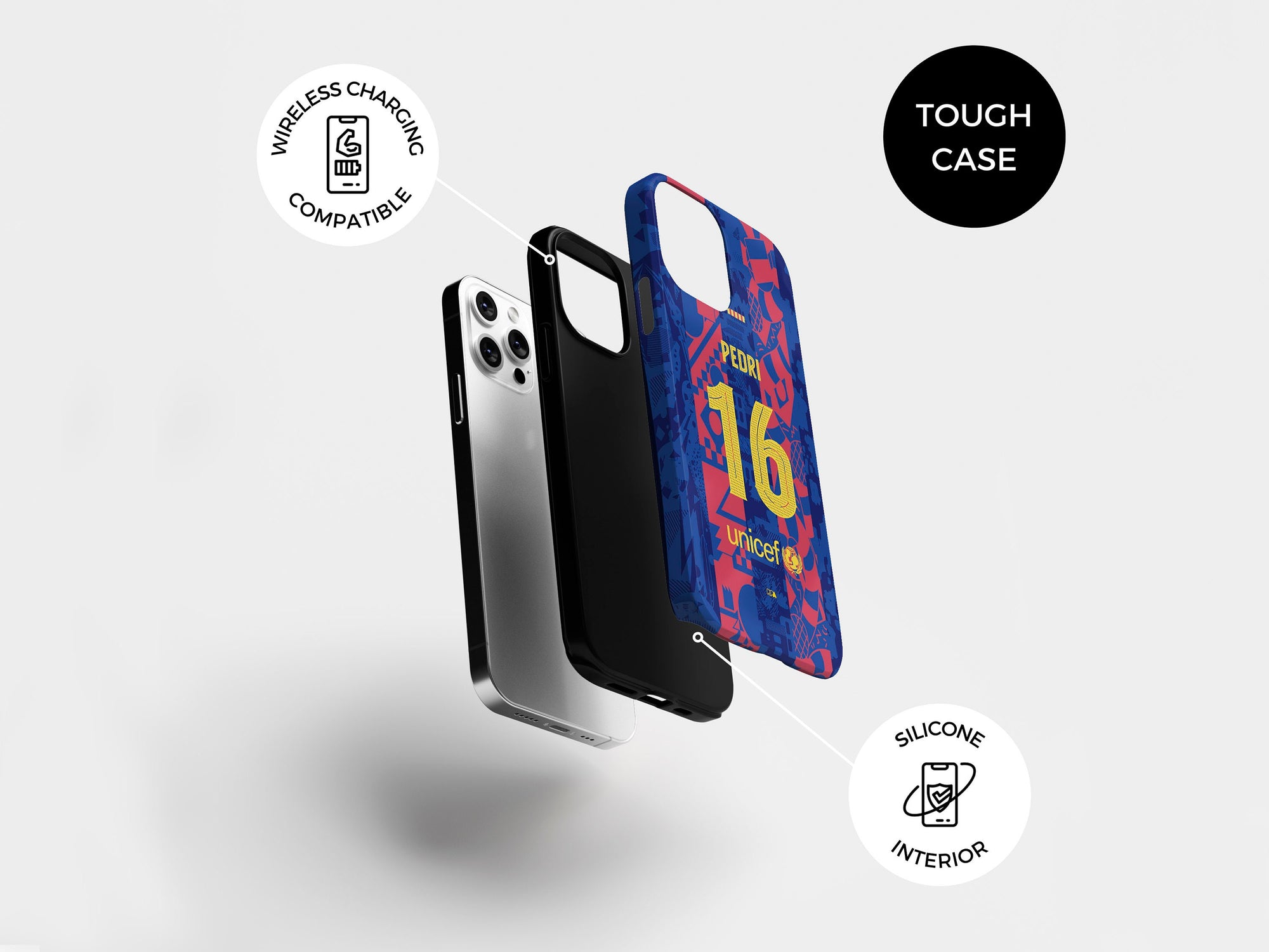 Barcelona Culés 2021-22 Third Kit Phone Case