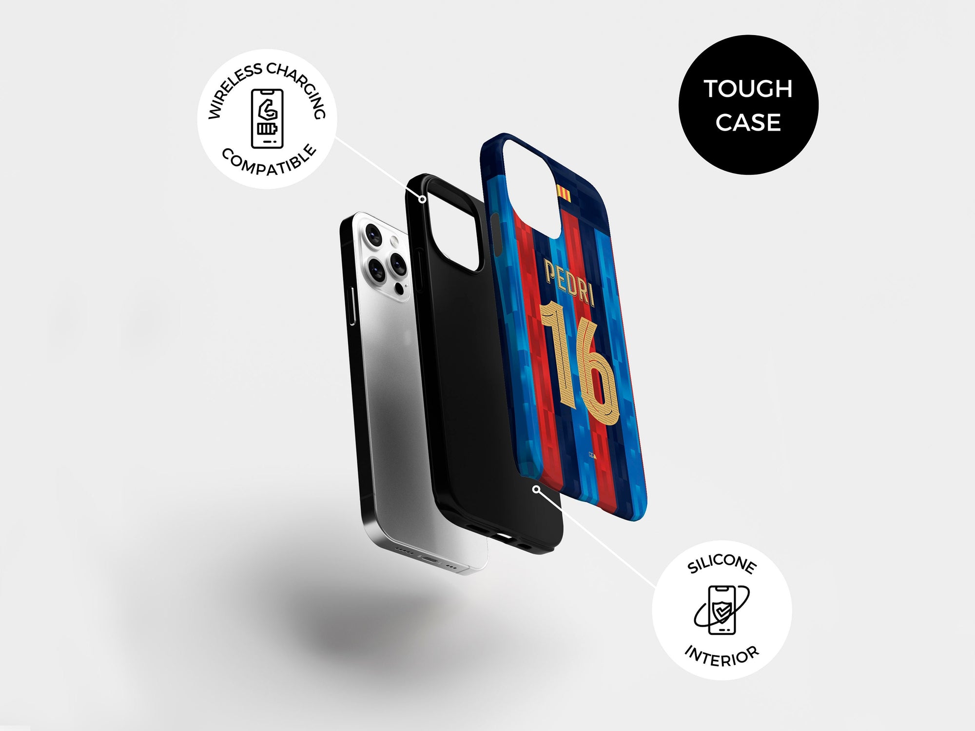 Barcelona Culés 2022-23 Home Kit Phone Case