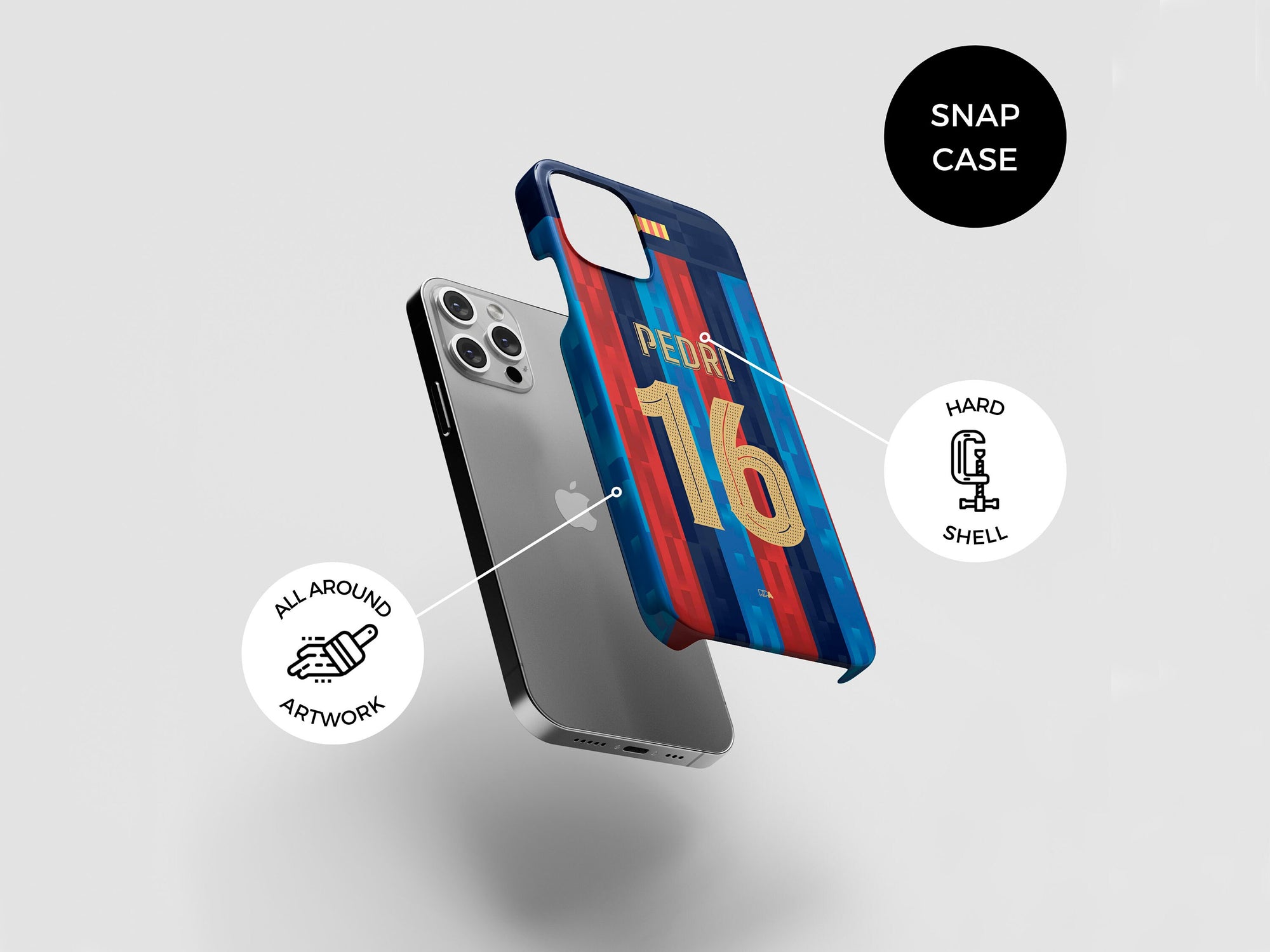 Barcelona Culés 2022-23 Home Kit Phone Case